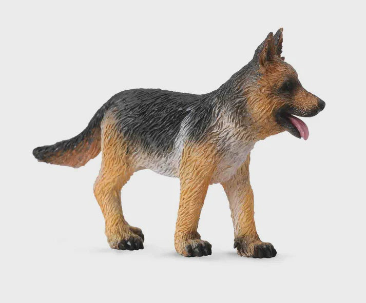 German Shepherd Puppy Figurine -S