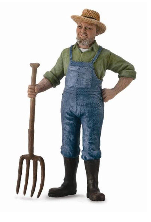Male Farmer Figurine L