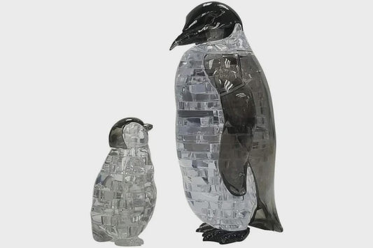 Crystal Puzzle - Penguin and Baby