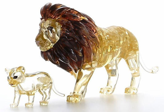 Crystal Puzzle - Lion and Cub