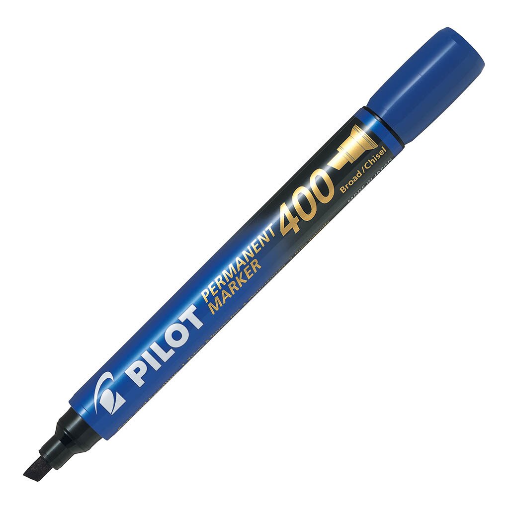 Chiesel Paper Pilot Permanent Marker Chisel -Blue – PaperTree