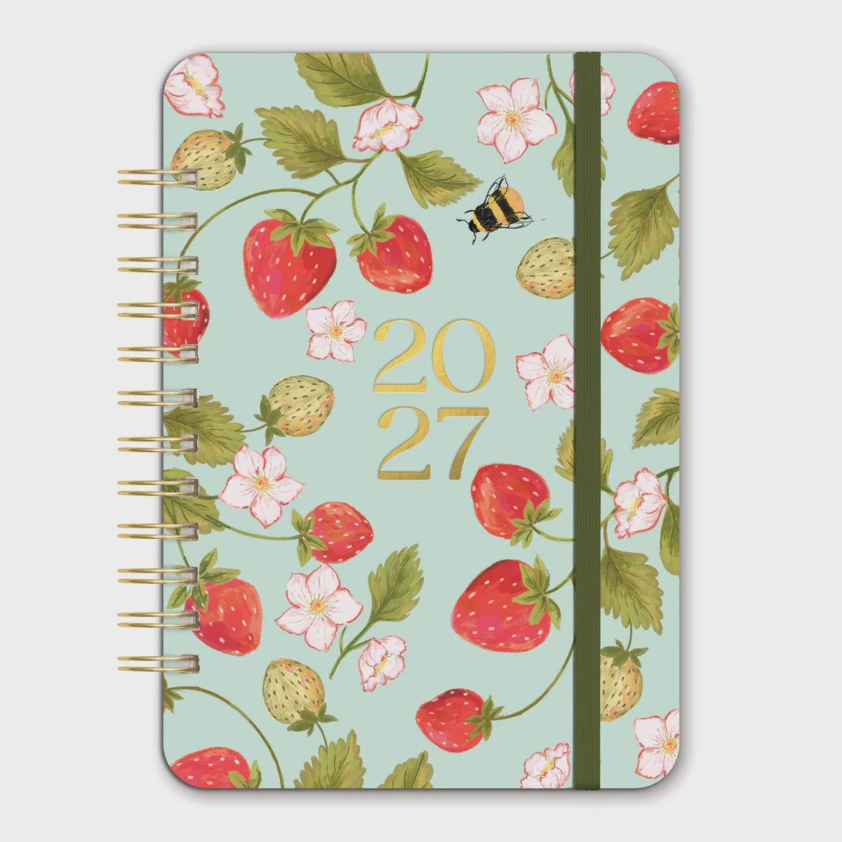 17 Month Do It All Planner 2027: Fruit & Flora