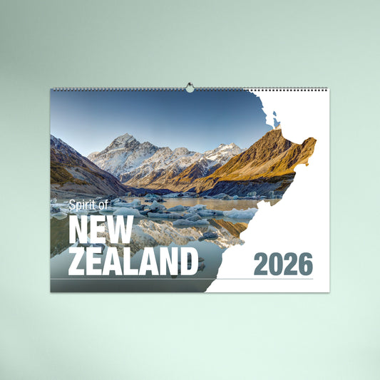 Spirit Of New Zealand Booklet Calendar 2026