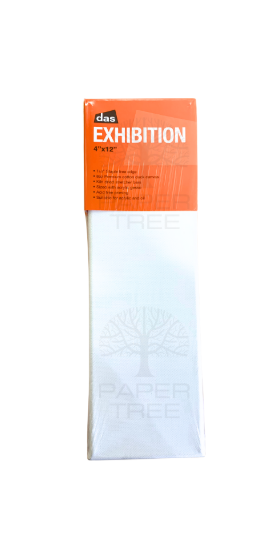 Das Exhibition 1.5'' Stretched Canvas 4x12''