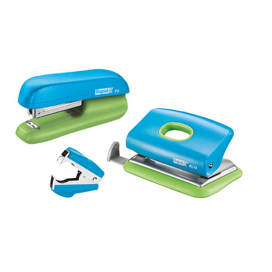 Rapid Stapler F5 Value Pk Blue/Green