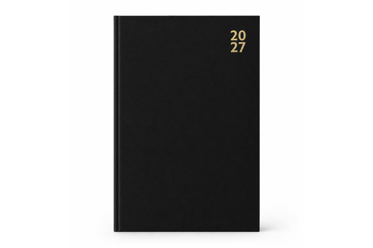 Diary Hardback A4 Week2 View 2027