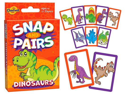 Cheatwell Snap + Pairs: Dinosaurs