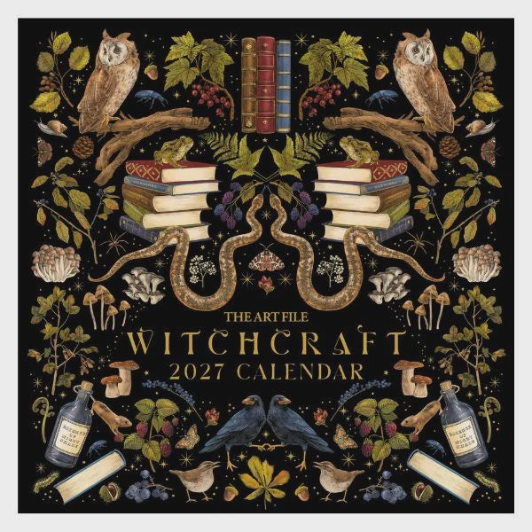 2027 Art File Wall Calendar: Witchcraft