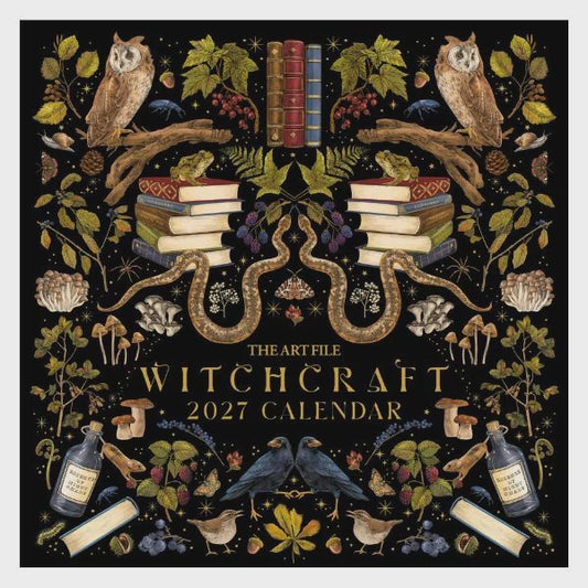 2027 Art File Wall Calendar: Witchcraft