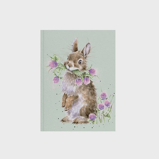Wrendale Notebook A6 Clover Bunny