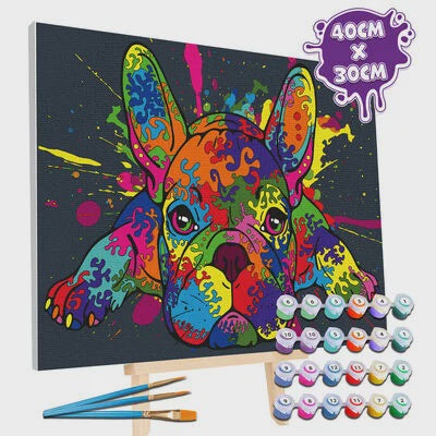 Paint by Numbers: French Bulldog