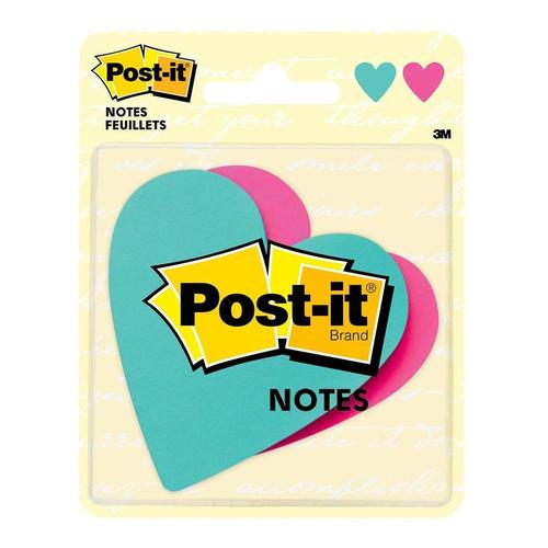 Postit Notes Heart Shaped