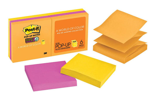 Post It Super Sticky R330 6Pk Rio