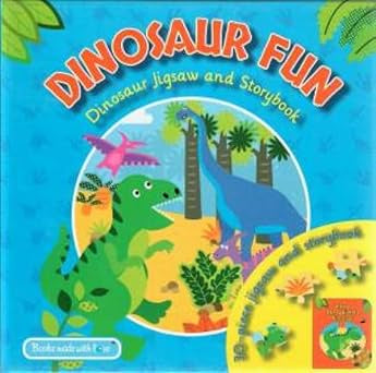 Dinosaur Fun (Book & Jigsaw Boxset)