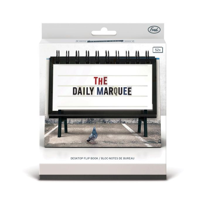 Daily Marquee - Desk Flip Book