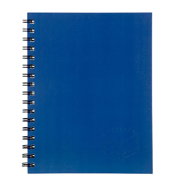 Spirax A4 Notebook Hard Cover Blue