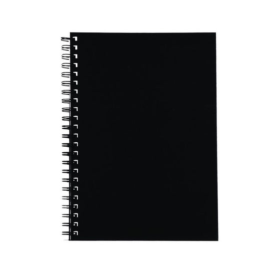 Spirax A4 Notebook Hardcover Black