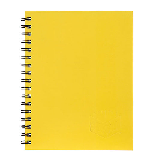 Spirax Hard Cover Yellow A4