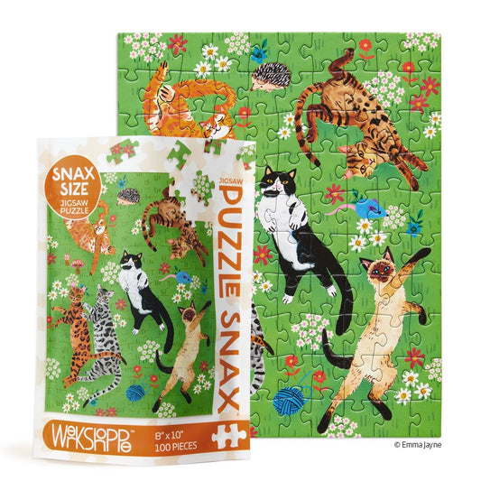 Puzzle Snax 100pc Puzzle - Cat Nap