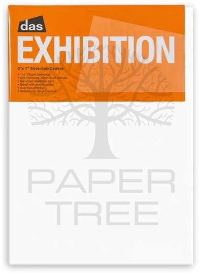 Das Exhibition 1.5" Stretched Canvas 5x7"