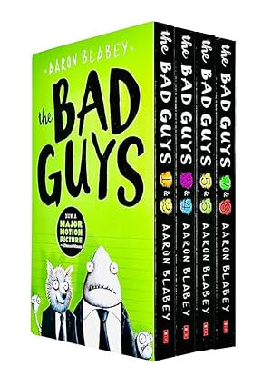 The Bad Guys - Books 1 - 8 By Pack Containing 4 Books