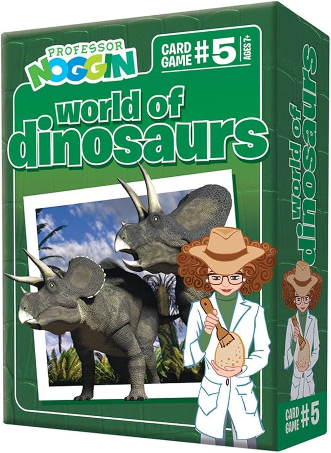 Prof Noggins Dinosaur Card Game