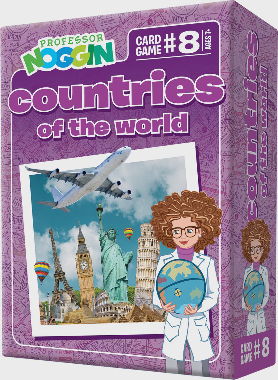 Prof Noggins Countries of the World Card Game