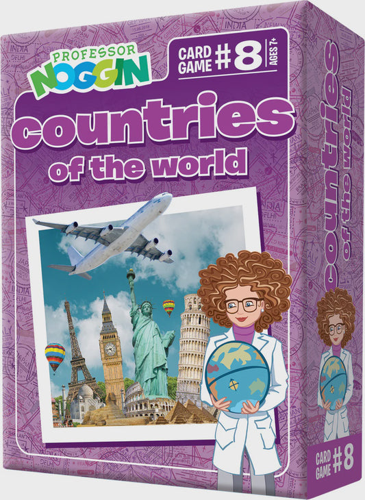 Prof Noggins Countries of the World Card Game