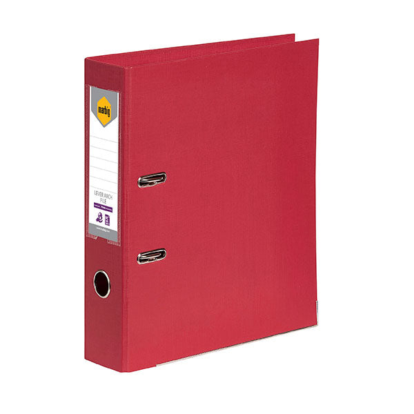 Marbig Lever Arch File Deep Red