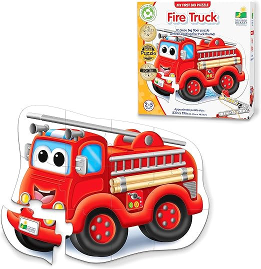 My First Big Floor Puzzle - Vehicle Fire Truck