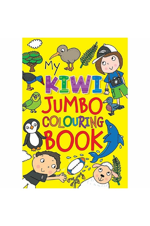 Kiwi Jumbo Colouring Book 144 page