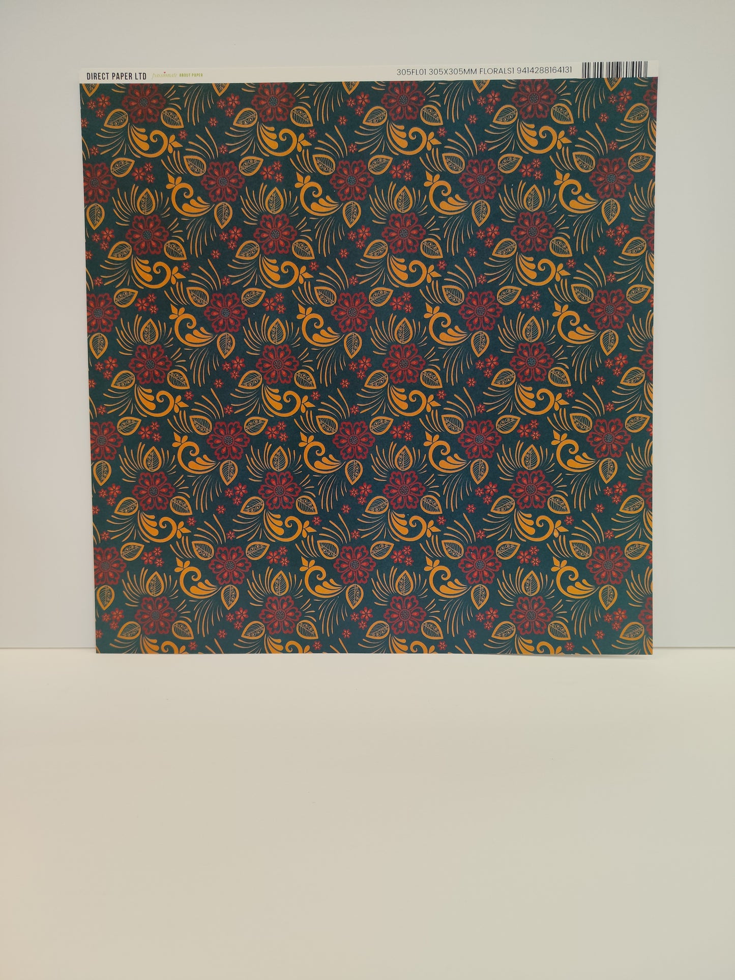 Scrapbook Cardstock -Florals #1