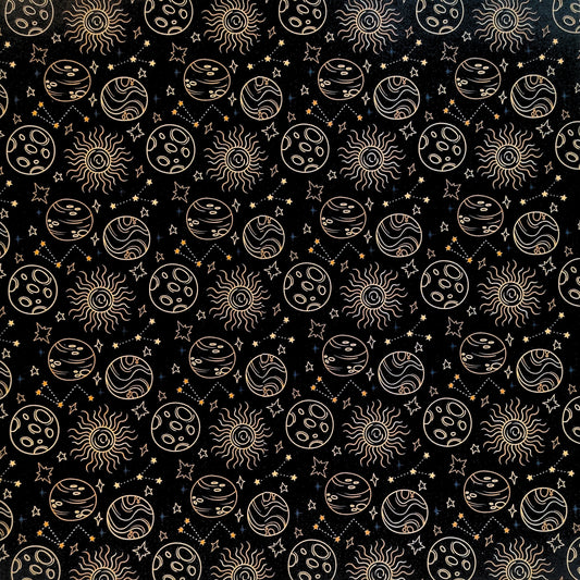 Scrapbook Cardstock - Space #06