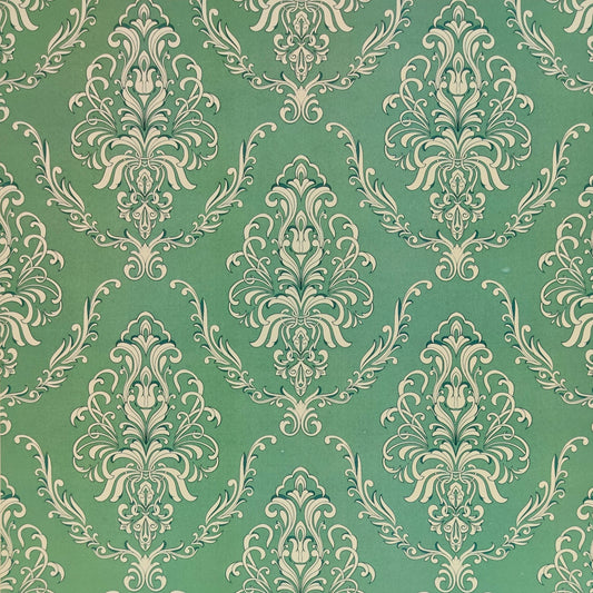 Scrapbook Cardstock -Damask #19