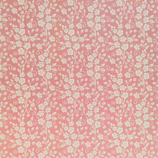 Scrapbook Cardstock -Florals #2