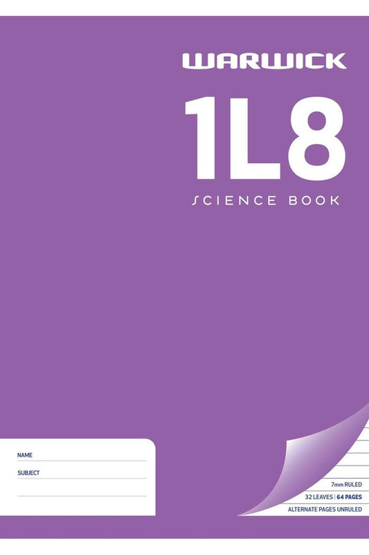 Warwick 1L8 Science Book