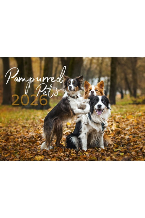 Pampurred Pets Booklet Calendar 2026