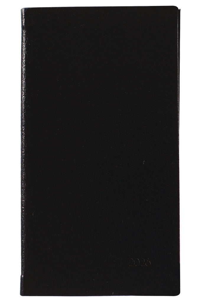 Collins Diary 2026 CW7 Week To View Black Notebook