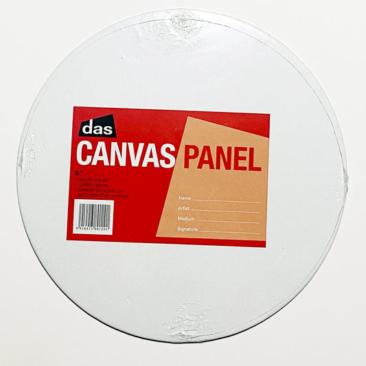 Das Round Canvas Panel 6''