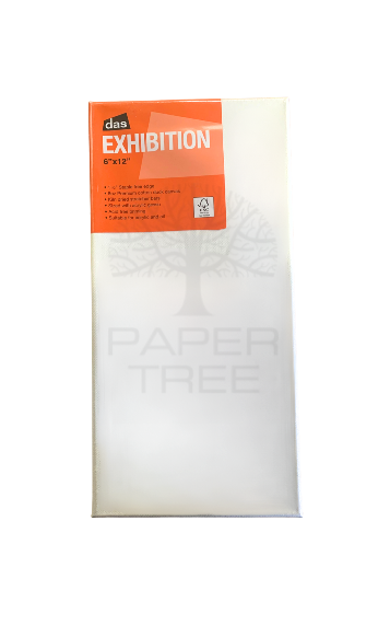 Das Exhibition 1.5'' Stretched Canvas 6x12''