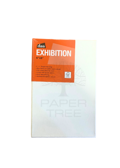 Das Exhibition 1.5'' Stretched Canvas 6x9''