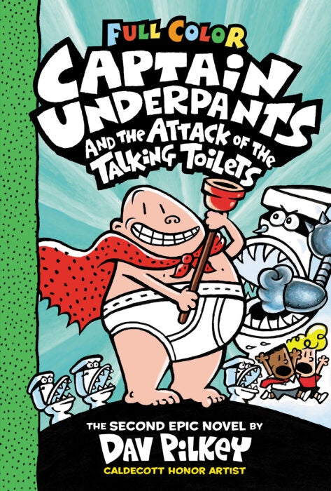 Captain Underpants and the Attack of the Talking Toilets #2 Color Edition