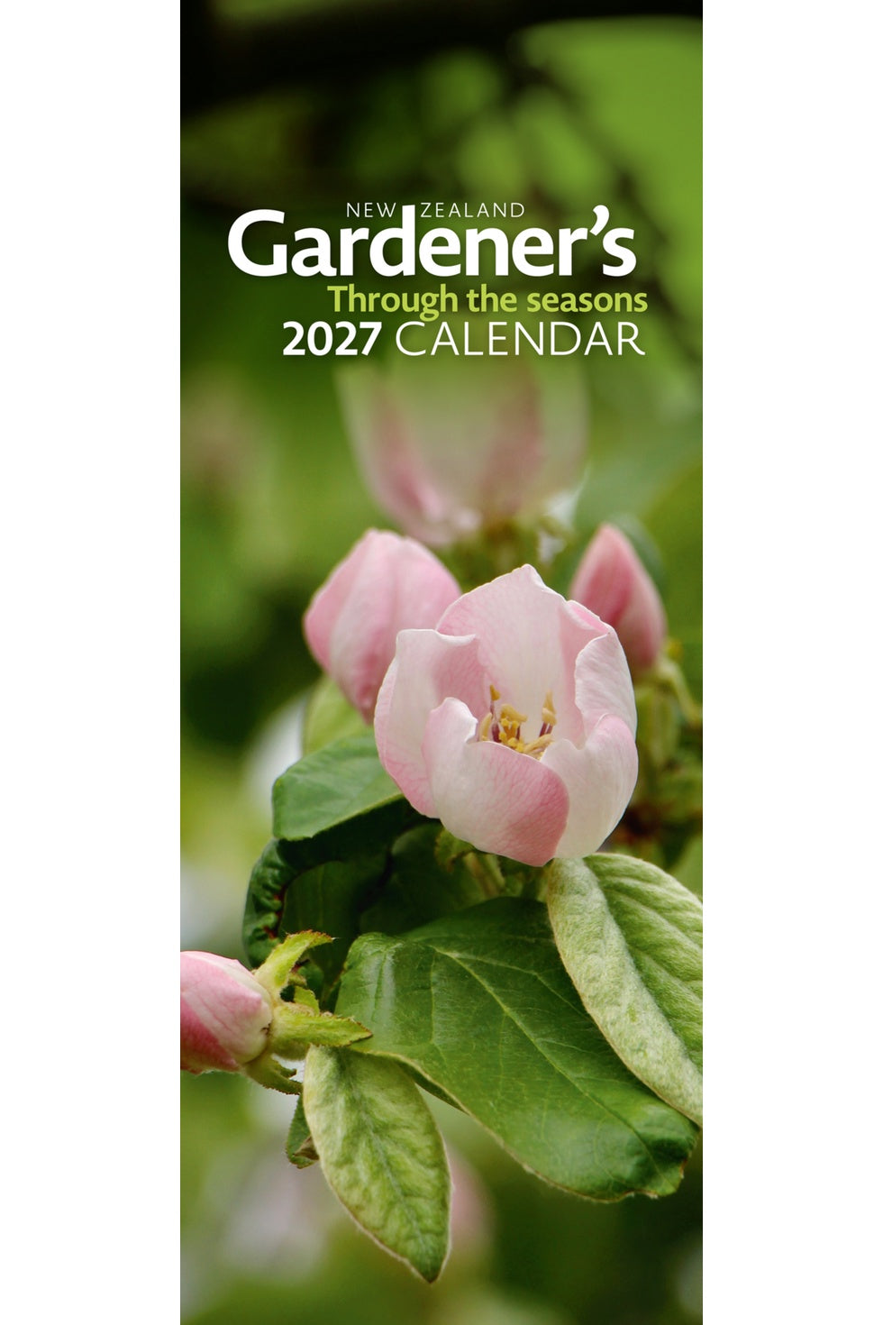 2027 New Zealand Gardener's Slim Wall Calendar