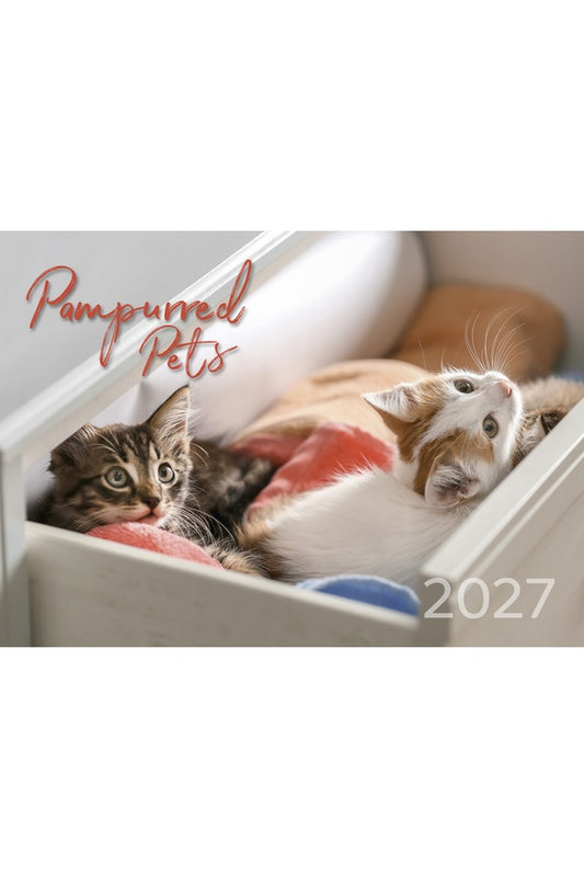 2027 Pampurred Pets Wall Calendar