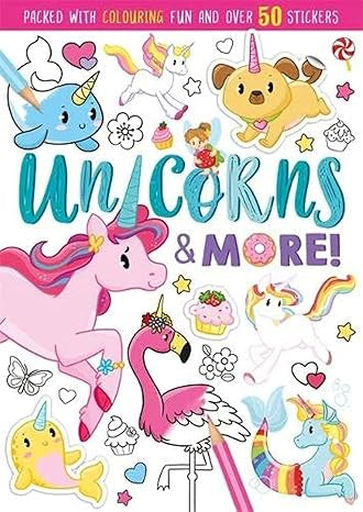 Unicorns and More Colouring