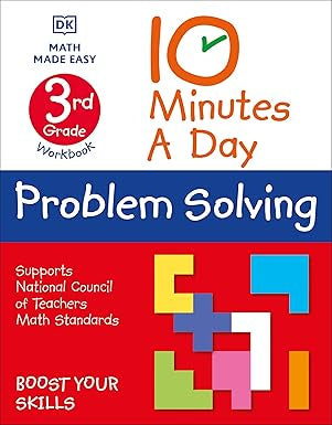 10 Minutes A Day Problem Solving 3Rd Grade