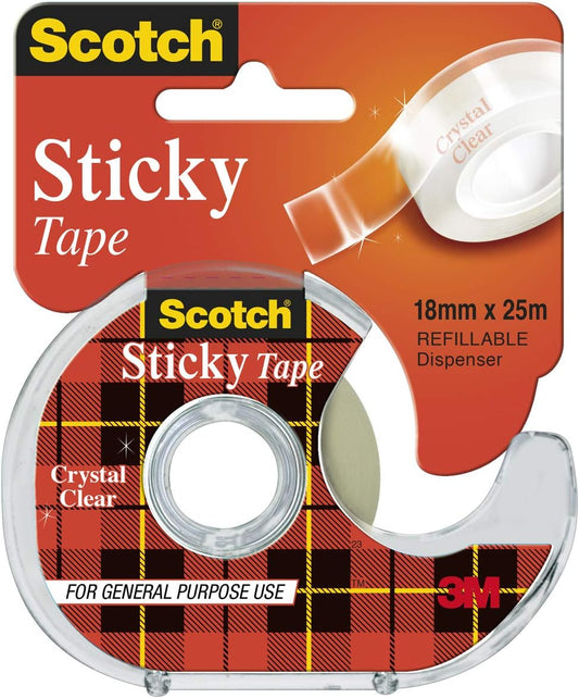 Scotch Everyday Tape 500 18mm x 25mtr Dispenser
