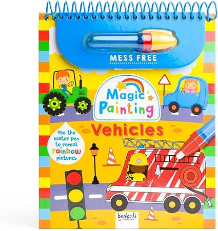 Bookoli Magic Water Painting Vehicles