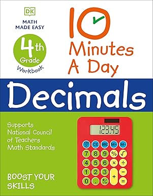 10 Minutes A Day Decimals 4Th Grade