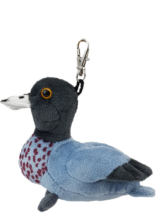 Antics Blue Duck Keyclip
